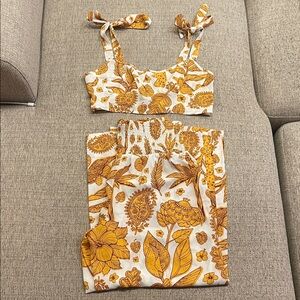 Boho Tropica & Animal Two piece set